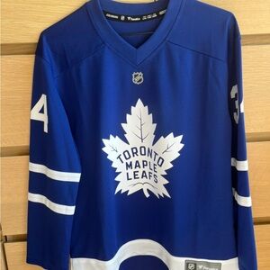 Fanatics Blue Toronto Maple Leafs Jersey